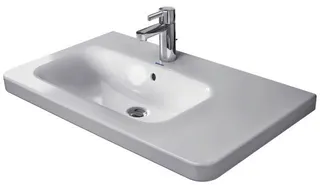 Duravit Möbelwaschtisch DuraStyle 800 mm m.ÜL, m.HLB, 1 HL, Becken li., weiß – Bild 4