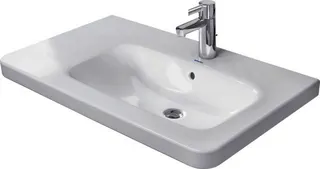 Duravit Möbelwaschtisch DuraStyle 800 mm m.ÜL, m.HLB, 1 HL, Becken re., weiß – Bild 3