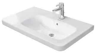 Duravit Möbelwaschtisch DuraStyle 800 mm m.ÜL, m.HLB, 1 HL, Becken re., weiß – Bild 4