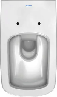 Duravit Wand-WC DuraStyle 620 mm Tiefspüler, Durafix, weiß – Bild 5