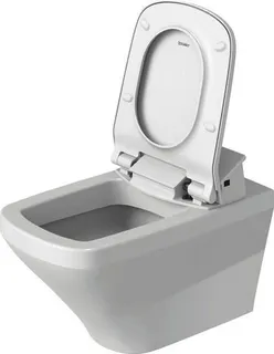 Duravit Wand-WC DuraStyle 620 mm, Tiefspüler Durafix, f.SW m.verd.Anschl., weiß WG – Bild 5