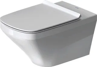 Duravit Wand-WC DuraStyle 620 mm Tiefspüler, rimless, Durafix, weiß – Bild 2