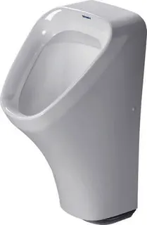 Duravit Urinal Durastyle, Zulauf von hinten f.Netzanschluss, o.Fliege, weiß – Bild 2