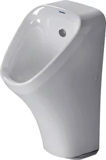 DU Urinal Durastyle, Zulauf von hinten rimless, f.Netz, o.Fliege, weiß