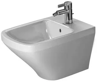 Duravit Wand-Bidet DuraStyle 540 mm m.ÜL, m.HLB, 1 HL, Durafix, weiß WG – Bild 2