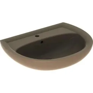 Geberit Renova Waschtisch, 65x51cm mit Hahnloch, mit Überlauf, bahamabeige – Bild 2