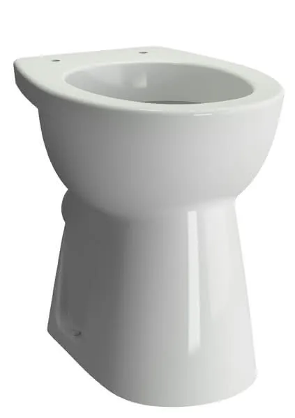 sanibel CARE-Flachspülklosett A14 Abgang waagrecht Sitzhöhe 480mm weiß
