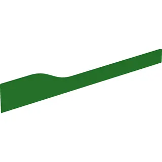 Geberit Bambini Dekorblende, Front für 3 Waschtisch-Arm., tieferes Becken rechts, grün – Bild 2