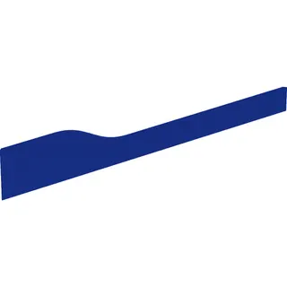 Geberit Bambini Dekorblende, Front für 3 Waschtisch-Arm., tieferes Becken rechts, blau – Bild 2