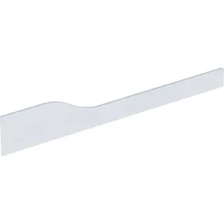 Geberit Bambini Dekorblende, Front für 3 Waschtisch-Arm., tieferes Becken rechts, weiß – Bild 2