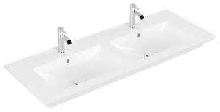 Villeroy & Boch SchrankDWT Venticello 1300x500mm re-eckig 2HL. m. ÜL. Weiß Alpin cplus