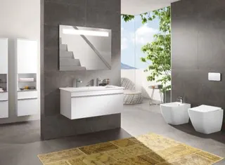 Villeroy & Boch SchrankWT Venticello 1000x500mm re-eckig 2HL. m. ÜL. Weiß Alpin – Bild 2