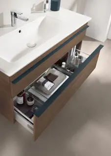 Villeroy & Boch SchrankWT Venticello 1000x500mm re-eckig BP links 1HL. m. ÜL. Weiß Alpin – Bild 3