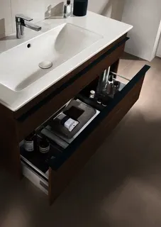 Villeroy & Boch SchrankWT Venticello 1000x500mm re-eckig BP links 1HL. m. ÜL. we Alpin c+ – Bild 3