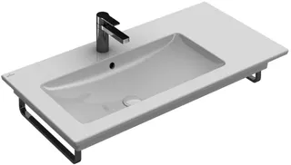 Villeroy & Boch SchrankWT Venticello 1000x500mm re-eckig BP links m. ÜL. Weiß Alpin cplus
