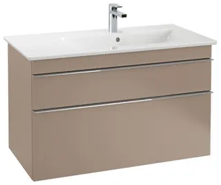 Villeroy & Boch SchrankWT Venticello 1000x500mm re-eckig BP rechts 1HL. m. ÜL. Weiß Alpin