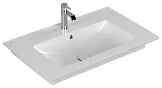 Villeroy & Boch SchrankWT Venticello 800x500mm re-eckig 1HL. m. ÜL. Weiß Alpin cplus – Bild 2
