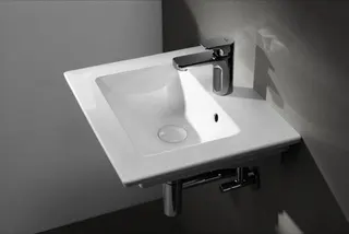 Villeroy & Boch Handwaschbecken Venticello 500x420mm Rechteck 1HL. mit Überlauf Weiß Alpin – Bild 3