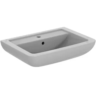 Ideal Standard Waschtisch Eurovit, 1 Hahnloch,mit Überlauf, 650x460x190mm, Weiß