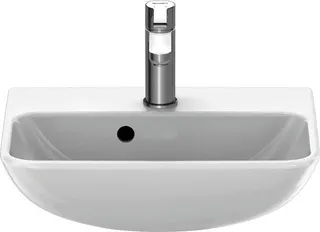 Duravit Handwaschbecken ME by Starck 450 mm mit ÜL, mit HLB, 1 HL, weiß – Bild 3