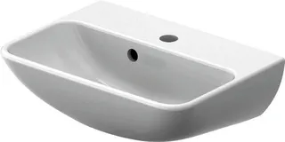 Duravit Handwaschbecken ME by Starck 450 mm mit ÜL, mit HLB, 1 HL, weiß – Bild 4
