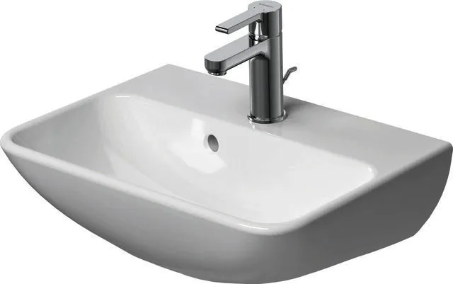 Duravit Handwaschbecken ME by Starck 450 mm mit ÜL, mit HLB, HL-Vorstich, weiß WG