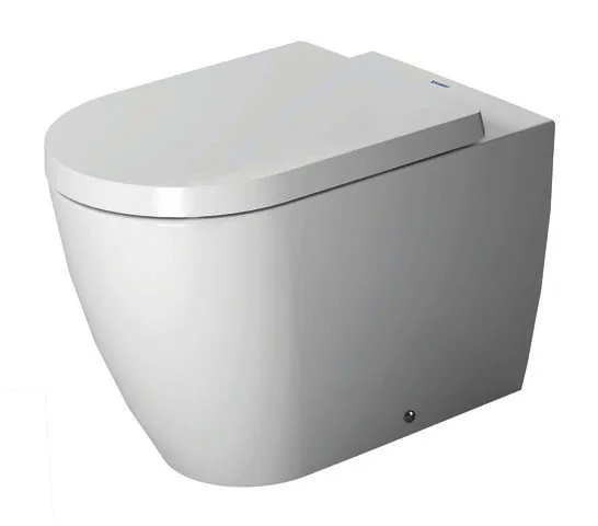 Duravit Stand-WC ME by Starck 600 mm Tiefspüler, Abg.waagr., BTW, weiß