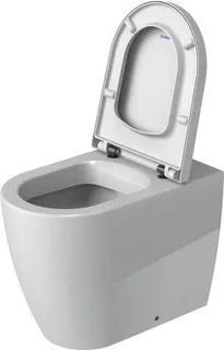 Duravit Stand-WC ME by Starck 600 mm Tiefspüler, Abg.waagr., BTW, weiß – Bild 3