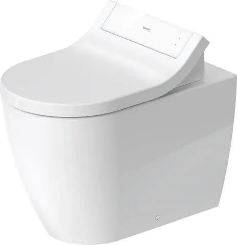 Duravit Stand-WC ME by Starck 600 mm, TS, BTW Abg.waagr.,f.SW m.verd.Anschl.,weiß