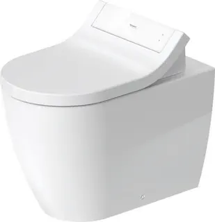 Duravit Stand-WC ME by Starck 600 mm, TS, BTW Abg.waagr.,f.SW m.verd.Anschl.,weiß