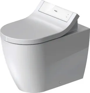 Duravit Stand-WC ME by Starck 600 mm, TS, BTW Abg.waagr.,f.SW m.verd.Anschl.,weiß HyG