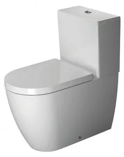 Duravit Stand-WC Kombi ME by Starck 650 mm Tiefspüler, f.SPK, Abg.vario, weiß