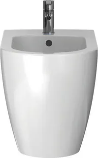 Duravit Stand-Bidet ME by Starck 600 mm mit ÜL, mit HLB, 1 HL, BTW, weiß – Bild 2