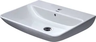 Duravit Waschtisch ME by Starck 650 mm mit ÜL, mit HLB, 1 HL, weiß – Bild 4