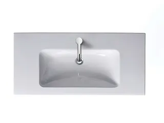 Duravit Möbelwaschtisch ME by Starck 1030 mm mit ÜL, mit HLB, 1 HL, weiß – Bild 4