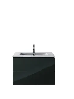Duravit Möbelwaschtisch ME by Starck 830 mm mit ÜL, mit HLB, 1 HL, weiß – Bild 3