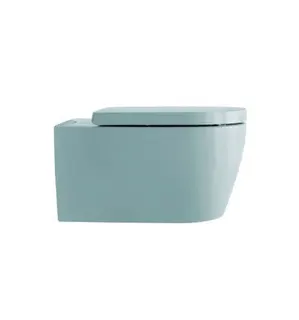 Duravit Wand-WC ME by Starck 570 mm Tiefspüler, Durafix, weiß WonderGliss