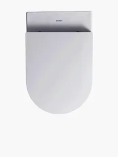 Duravit Wand-WC ME by Starck 570 mm Tiefspüler, rimless, Durafix, weiß WG