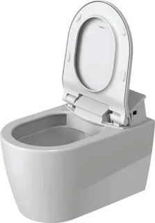 Duravit Wand-WC ME by Starck 570mm,TS,rimless Durafix, f.SW m.verd.Anschl., weiß WG – Bild 4