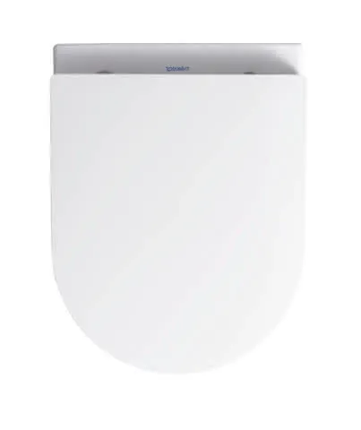 Duravit Wand-WC ME by Starck Compact 480 mm Tiefspüler, rimless, Durafix, weiß