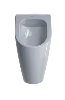 Duravit Urinal ME by Starck, Zulauf v.hinten rimless, ohne Fliege, weiß WonderGliss – Bild 2