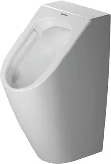 Duravit Urinal ME by Starck, Zulauf v.hinten rimless, ohne Fliege, weiß HygieneGlaze – Bild 3