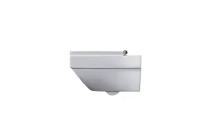 Duravit Wand-WC Vero Air 570 mm Tiefspüler, rimless, Durafix, weiß – Bild 3