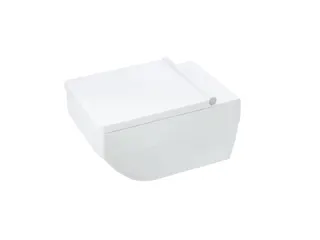 Duravit Wand-WC Vero Air 570 mm Tiefspüler, rimless, Durafix, weiß – Bild 4
