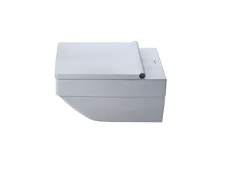 Duravit Wand-WC Vero Air 570 mm Tiefspüler, rimless, Durafix, weiß – Bild 5