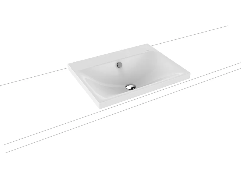 Kaldewei WB SILENIO Mod.3040,600x460mm,alpwe, PEFF,AD,mÜL,chr