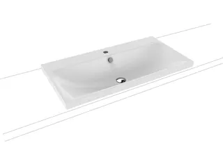 Kaldewei WB SILENIO Mod.3041,900x460mm,alpwe, PEFF,AD,m. 1HL,mÜL,chr