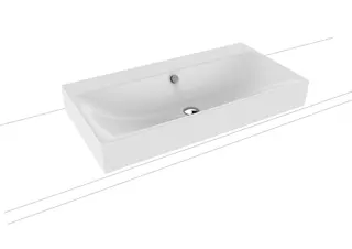 Kaldewei WB SILENIO Mod.3043,900x460mm,alpwe, PEFF,AD,mÜL,chr