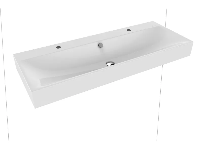 Kaldewei WB SILENIO Mod.3046-D,1200x460mm, alpwe,PEFF,AD,m. 2x1HL,mÜL,chr