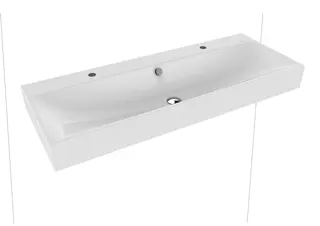 Kaldewei WB SILENIO Mod.3046-D,1200x460mm, alpwe,PEFF,AD,m. 2x1HL,mÜL,chr
